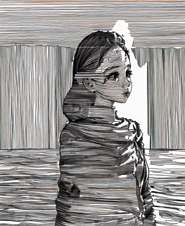 00309-463213693-1girl,sketch,line art,masterpiece,best quality,  _lora_xiantiao_style_1_.png